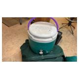 Igloo Cooler and Tarp