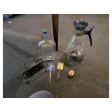 Pyrex Cafe decanter meat thermometer & poultry &