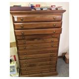 Antique sheet music cabinet 44 x 17 x 27 ï¿½12