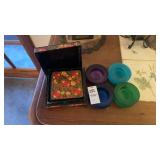 Lot of Candle Votives and Coasters