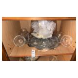 Cocktail Serving Set and Glasses