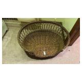 Wicker Pet Bed Basket