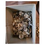 Vintage Christmas tree candell holders metal