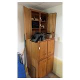 Wooden Cabinet NO CONTENTS