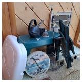 Outside table holder,other outside garden items