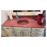 Bathroom Sink Marble Countertop 55x22in. NO