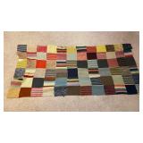 Vintage Patchwork Blanket 64x28in.