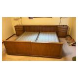 Vintage King Size Bed Assembly, BRING HELP
