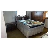 Bassett Furniture Full Bed and Nightstand