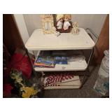 3 Tier Metal Cart NO CONTENTS