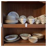 Set of Homer Laughlin "PINK DOGWOOD" China Dishes