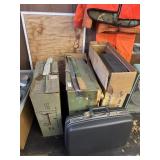 Lot of Black Luggage