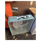 Vintage Metal Box Fan