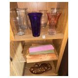 Glass Vases and Other Decor