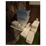 Lot of Small Storage Totes