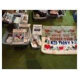 Lot of Cross Stitching Kits