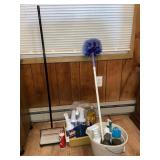Fuller Brush sweeper & variety cleaning products