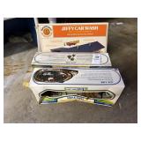 HO Scale Car Wash and Trees