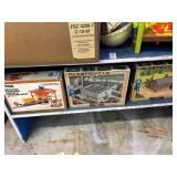 Lot of 3 Plasticville HO Building Sets