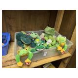 Lot of Beanie Baby Frog Plush