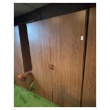 Large Wooden Storage Cabinet