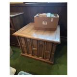 Wooden End Table