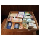 Box of Full Avon Perfumes and Soaps