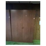 Large Wooden Storage Cabinet