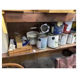Shelf Lot of Paints