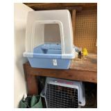 Cat Carrier and Litter Box