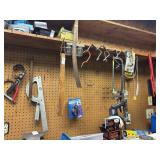 Tools, Pegboard Contents