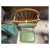 Stadium Chair and Magazine Rack