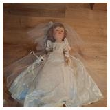 Vintage Wedding Doll