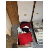 Tote W Assorted Clothing