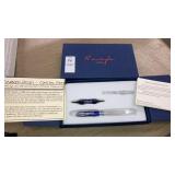 Recife france marble resin crystal fountain pen