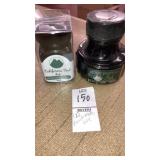(2) Monteverde bottle inks teal & black