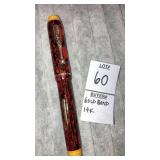 Gold Bond Art Deco fountain pen 14k nib