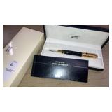 Mont Blanc ï¿½Bohemeï¿½ writing pen in case w box