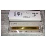 Travelers Company brass fountain pen