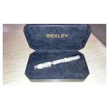 Bexley 18k -750 nib fountain pen in leather case