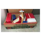 Hallmark keepsake ornaments in bssket