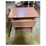 Wooden end table 24in x 18in x 28 in