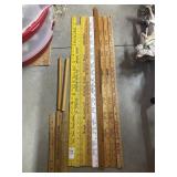 Rulers and yard sticks