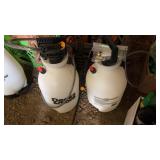 Two Spray Pump Weed Killer
