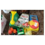 Box of Miracle Gro, Garden Treatment Items