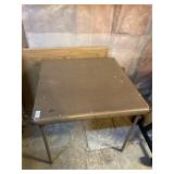 Folding table 30in x 30in x 26in