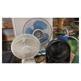3 Desk Fans