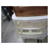 3 drawer storage bin misc items