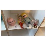 Vintage Easter Bunny Doll, and Other Vintage