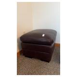Leather Foot Ottoman
